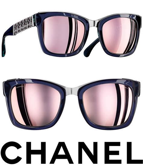 chanel sunglasses winter 2017|Chanel sunglasses with clear sides.